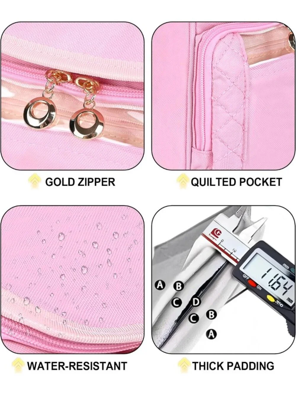 Stylish Crossbody Camera Case for Instant Cameras, Easy Photo Window, Adjustable